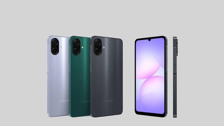 SAMSUNG GALAXY A07 view 3